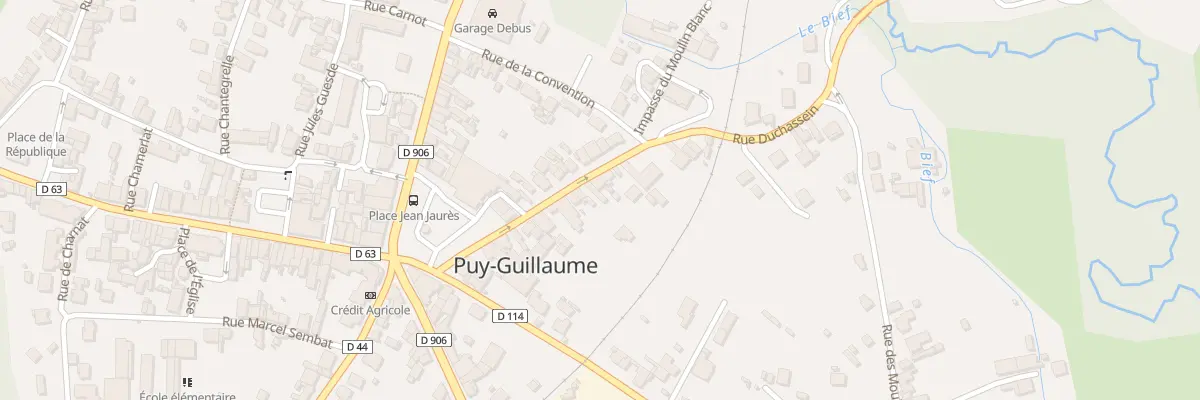 Plan du 24B Rue Duchassein à Puy-Guillaume