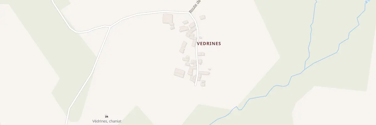 Plan du 5094 Vedrines à Chaniat