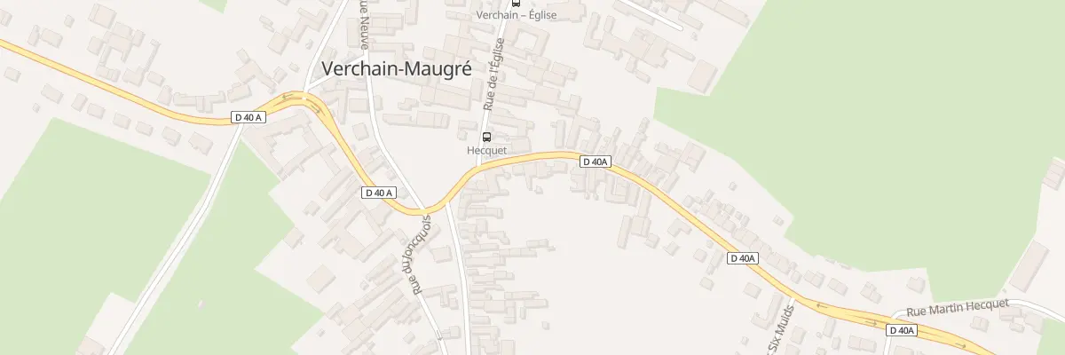 Plan du 6 Rue Martin Hecquet à Verchain-Maugré