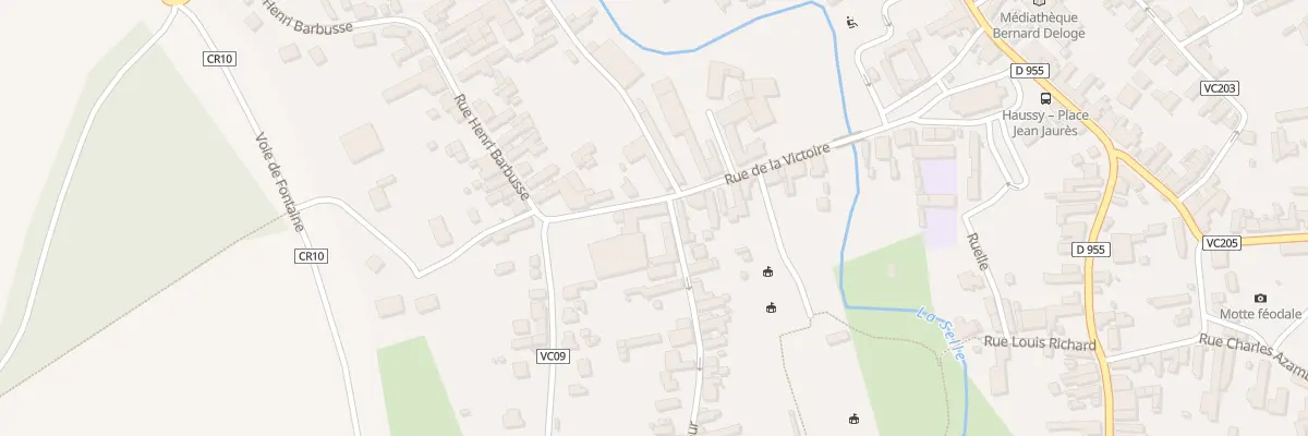 Plan du 2 Rue Pasteur à Haussy