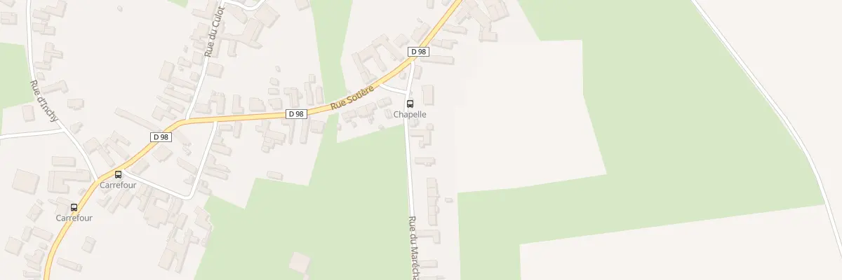 Plan du 38 Rue du Maréchal Leclerc à Troisvilles