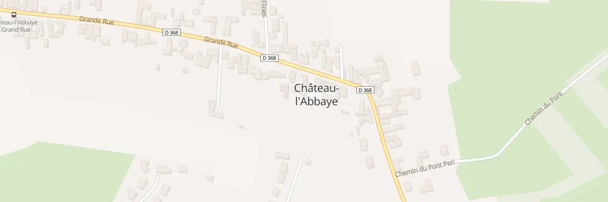 Plan du 19 Grande Rue à Château-l’Abbaye
