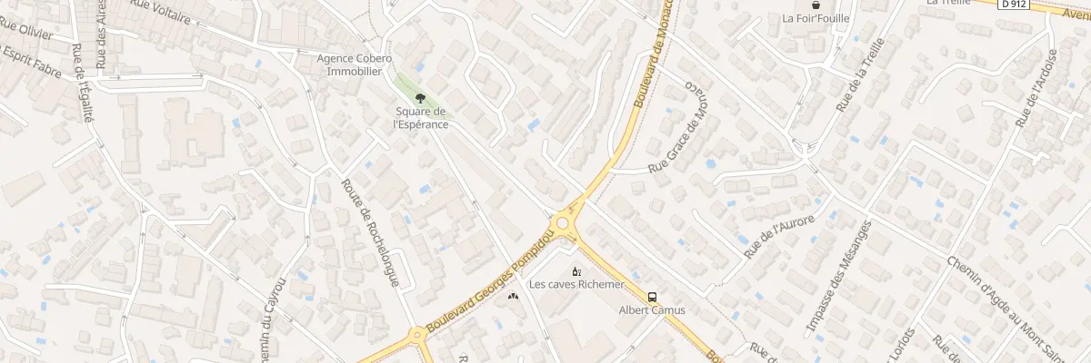 Plan du 30 Bd du Monaco à Agde