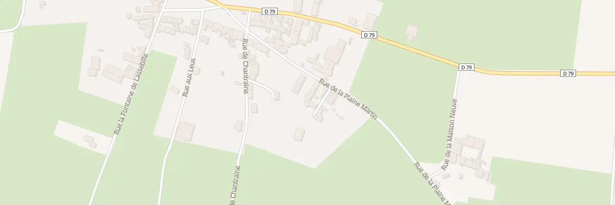 Plan du 14 Rue de la Plaine Martin à Villeneuve-sur-Fère
