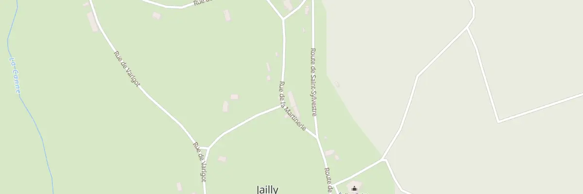 Plan du 40 La Martinerie à Jailly
