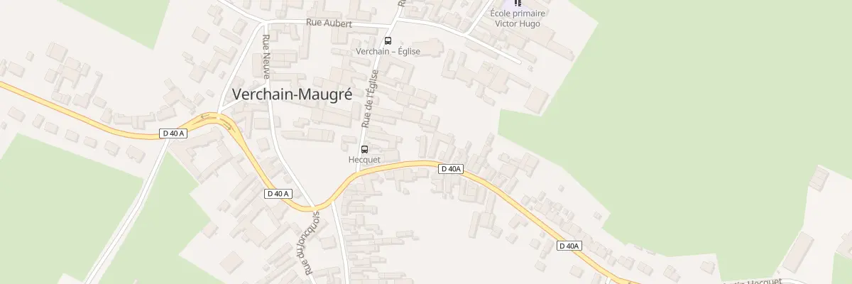 Plan du 1 Rue Martin Hecquet à Verchain-Maugré