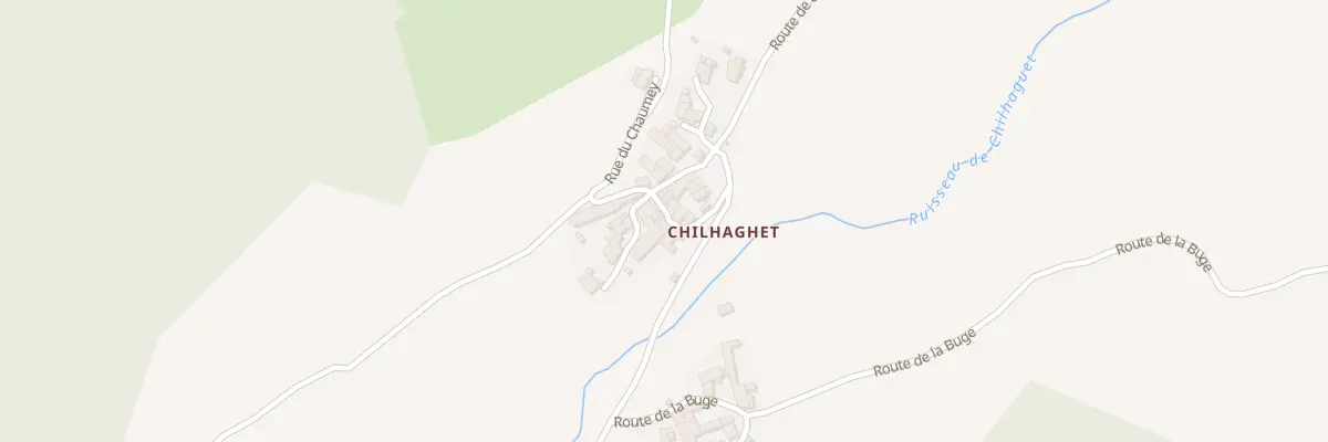 Plan du 1665 Chilhaguet à Langeac