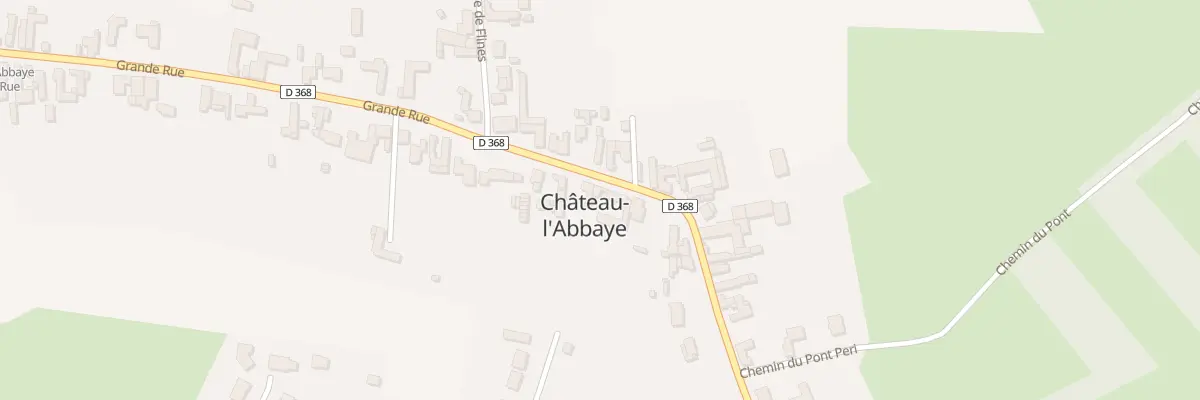 Plan du 13 Grande Rue à Château-l’Abbaye