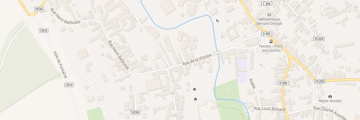 Plan du 6 Rue de la Victoire à Haussy