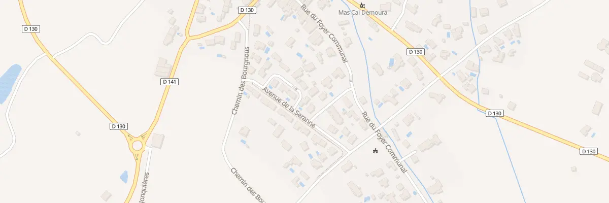 Plan du 22 Rue de la Roussanne à Jonquières