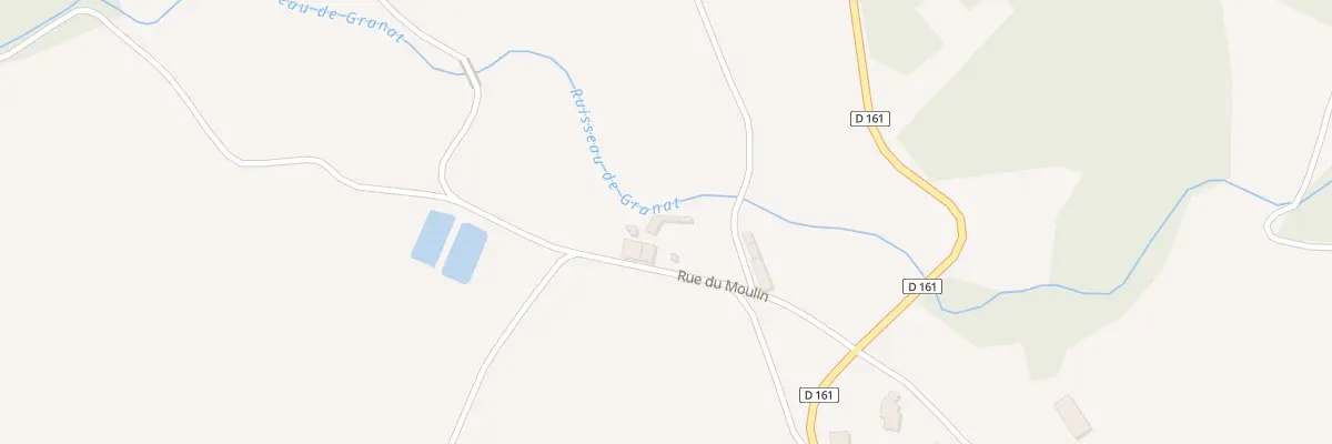 Plan du 4 Rue du Moulin à Javaugues