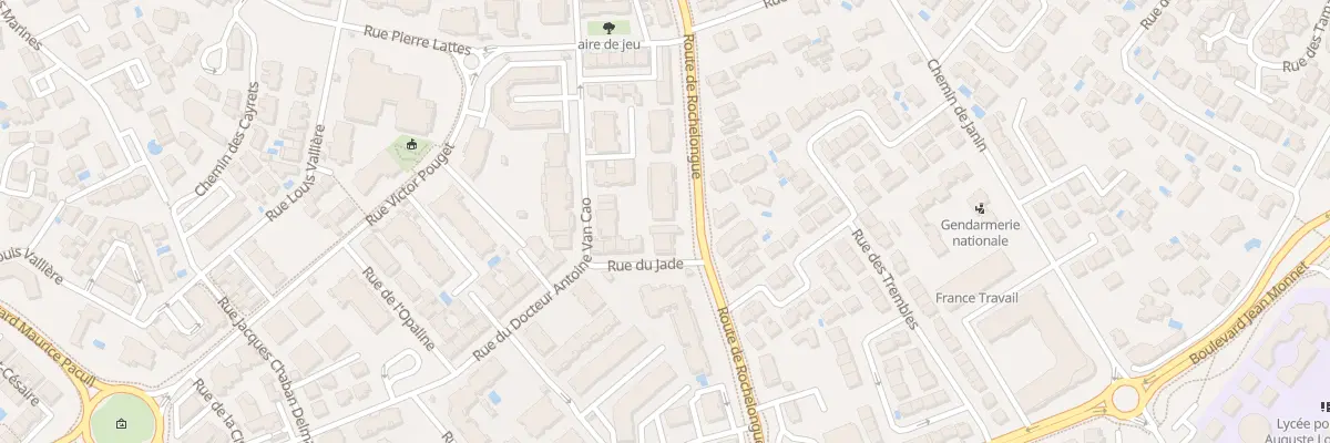 Plan du 42 Rte de Rochelongue à Agde