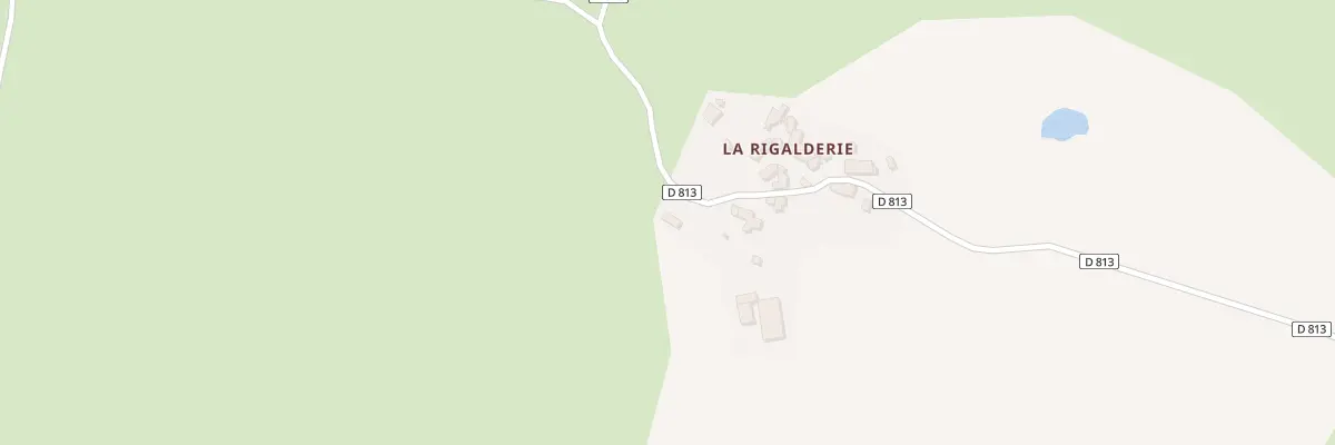 Plan du 5128 Hameau de la Rigalderie à Blandas