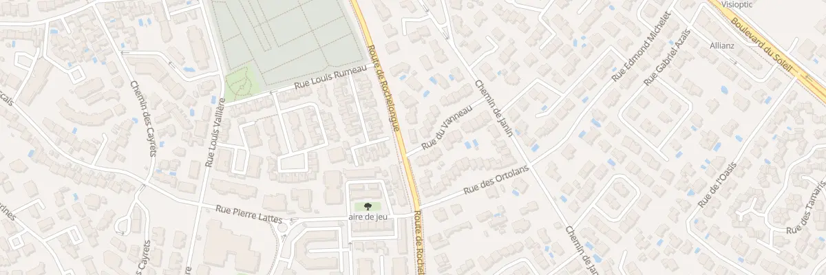 Plan du 51 Rte de Rochelongue à Agde