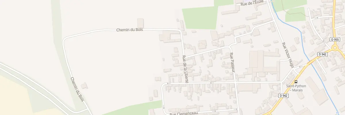 Plan du 7 Rue de la Liberté à Saint-Python