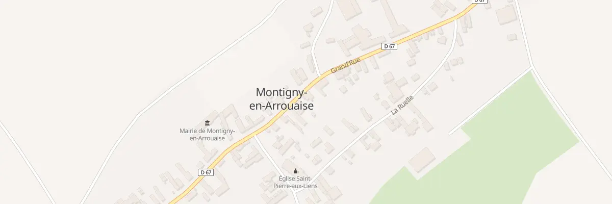 Plan du 10 Gr Grand Rue à Montigny-en-Arrouaise