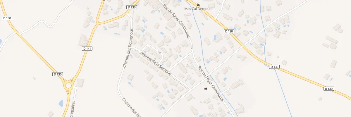 Plan du 50 Rue de la Marsanne à Jonquières