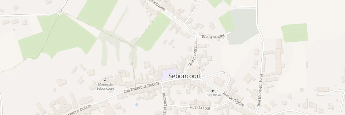 Plan du 3 Rue Chantraine à Seboncourt