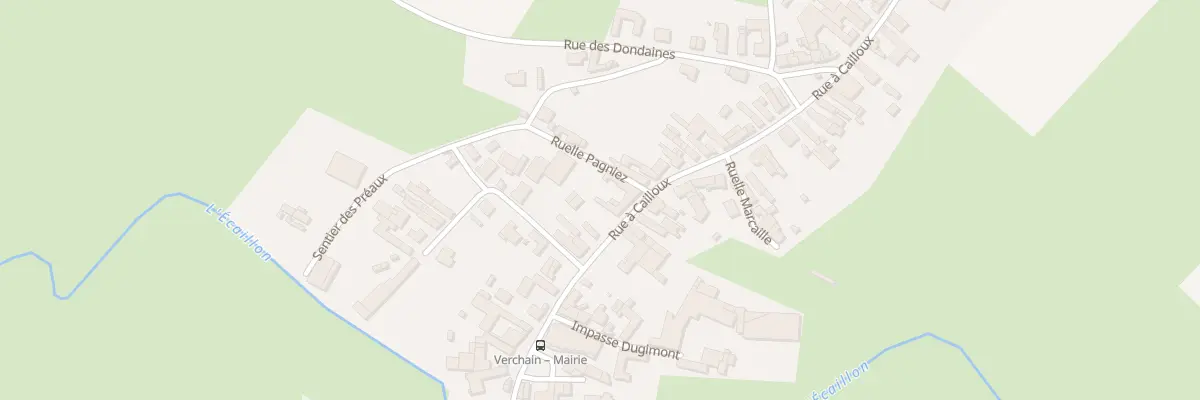 Plan du 21 Rue à Cailloux à Verchain-Maugré