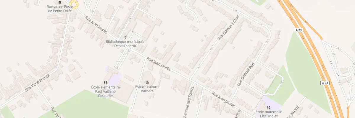 Plan du 41 Rue Jean Jaures à Petite-Forêt
