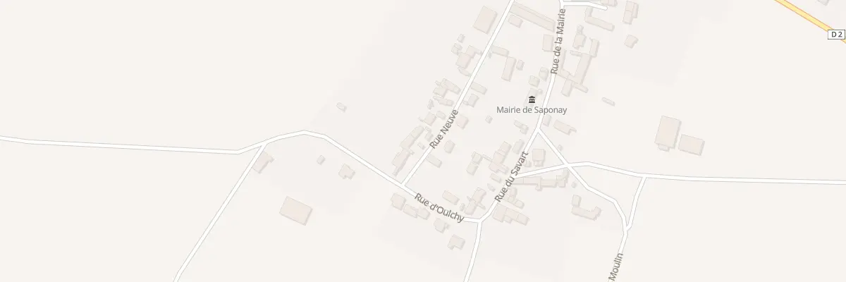 Plan du 24 Rue Neuve à Saponay