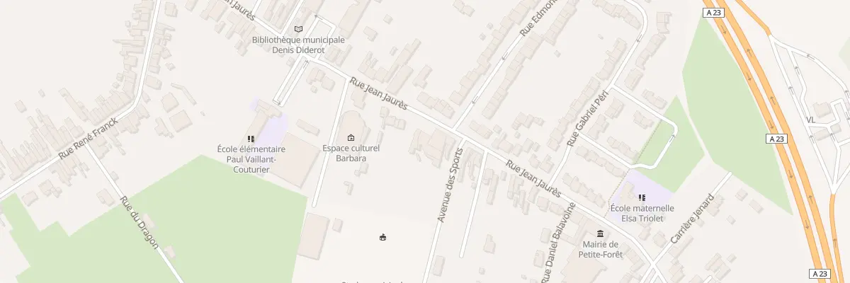 Plan du 48 Rue Jean Jaures à Petite-Forêt