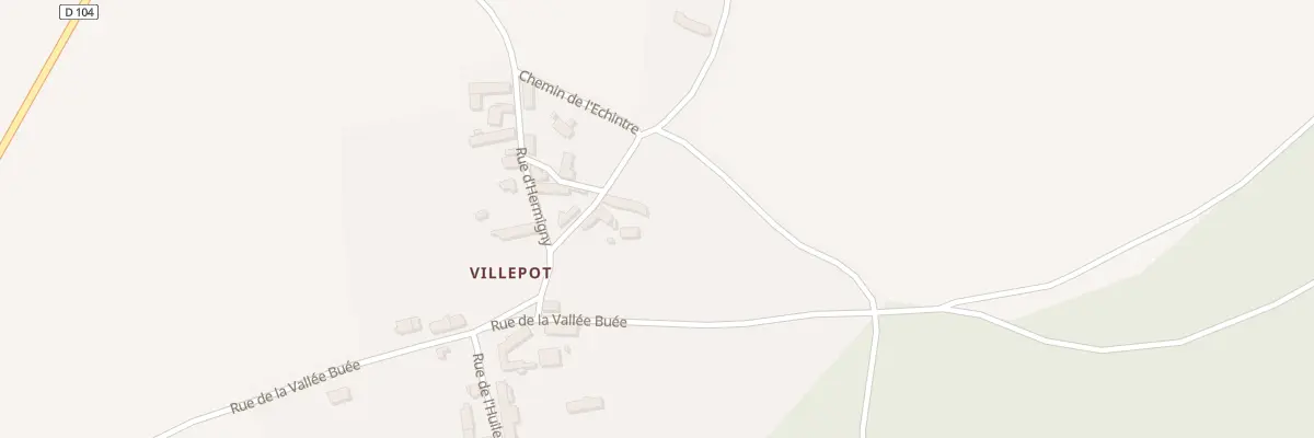Plan du 410 Villepot à Courson-les-Carrières