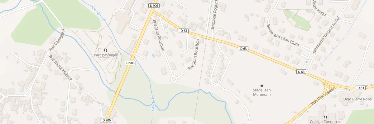 Plan du 3 Rue Jean Bouchon à Puy-Guillaume