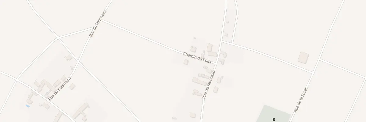 Plan du 11Z Rue du Monceau à Brion