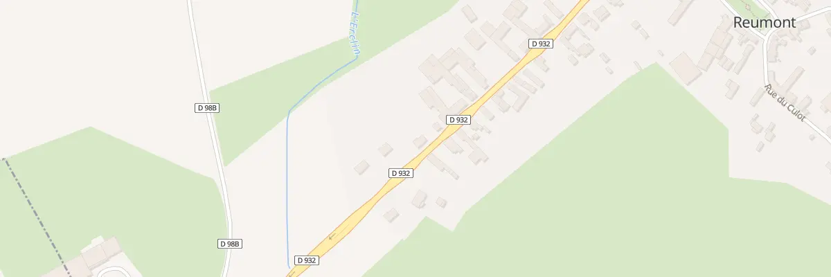 Plan du 2 Chs Brunehaut à Reumont