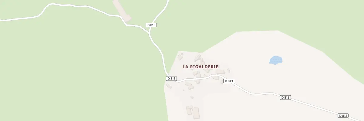 Plan du 5111 Hameau de la Rigalderie à Blandas