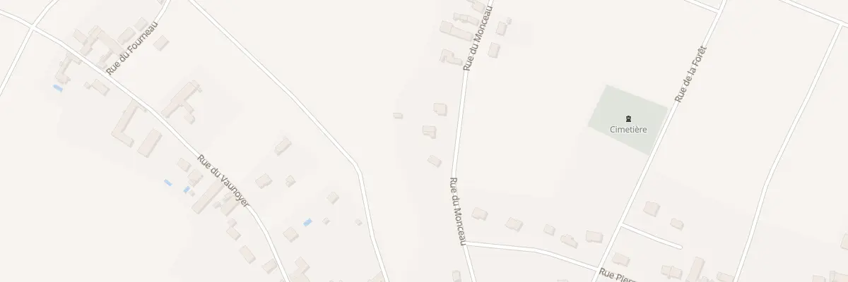 Plan du 5 Rue du Monceau à Brion