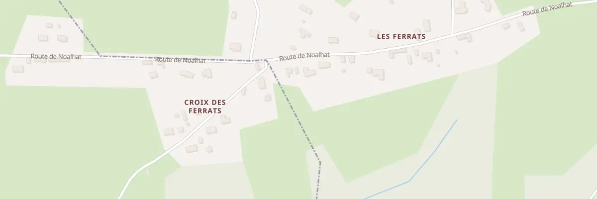 Plan du 5466C Les Ferrats à Paslières