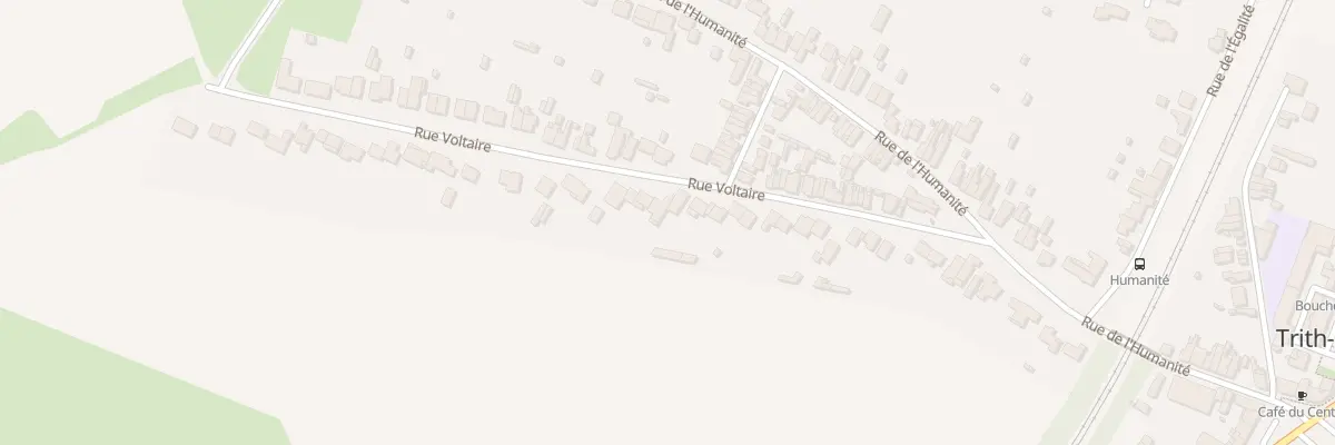 Plan du 35 Rue Voltaire à Trith-Saint-Léger
