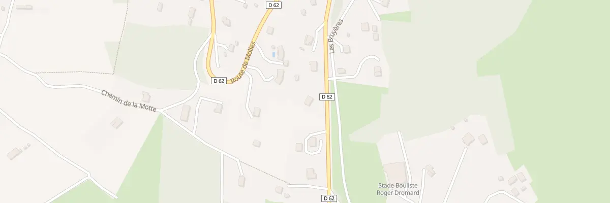 Plan du 76 Rte de Molles à Cusset