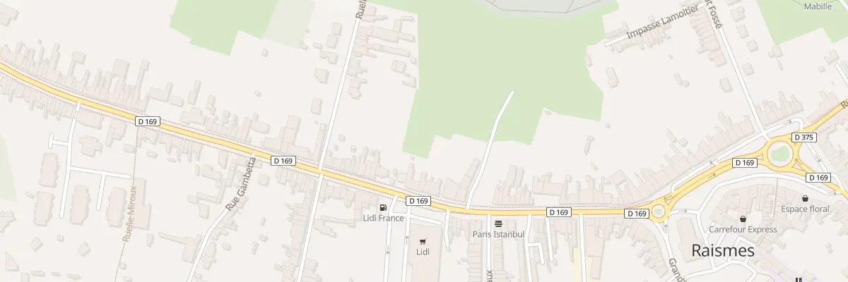 Plan du 46 Rue Jean Jaurès à Raismes