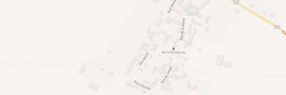 Plan du 18 Rue Neuve à Saponay