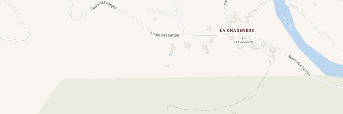 Plan du 189 Rte des Berges à Gorges du Tarn Causses