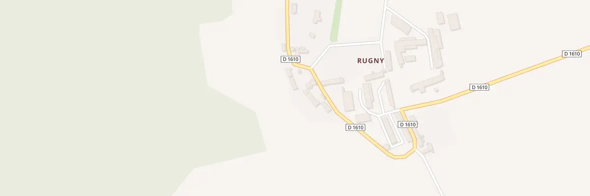 Plan du 14 Rugny à Arcy-Sainte-Restitue