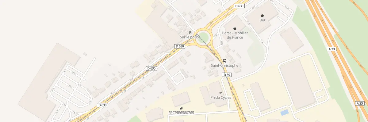 Plan du 5 Rte Nationale à Trith-Saint-Léger