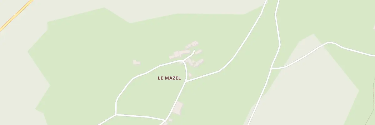 Plan du 5076 Le Mazel à Grèzes