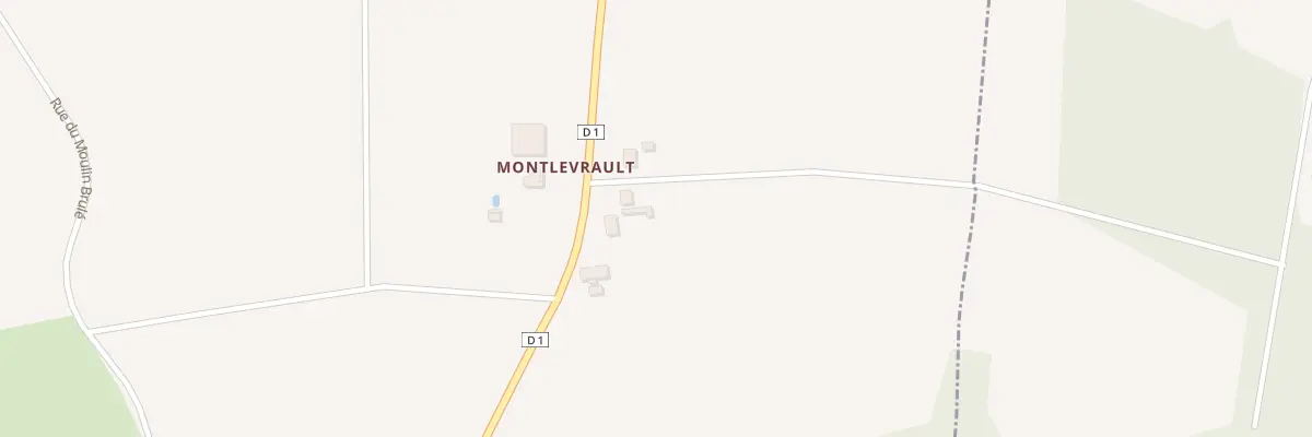 Plan du 334 Le Mont Levreau à Escamps