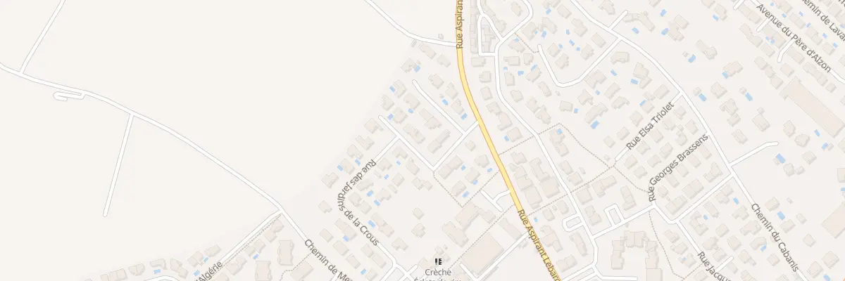 Plan du 26 Rue des Jardins de la Crous à Montagnac