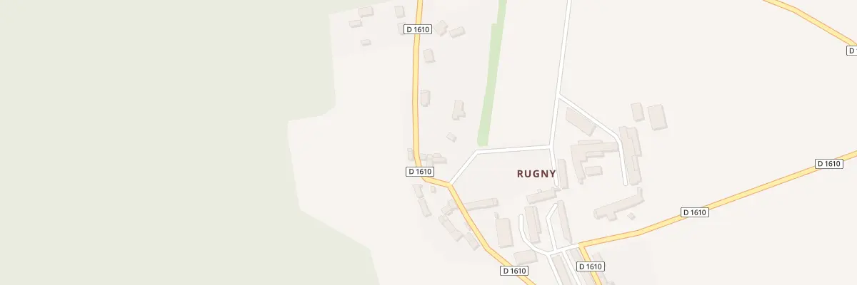 Plan du 15 Rugny à Arcy-Sainte-Restitue