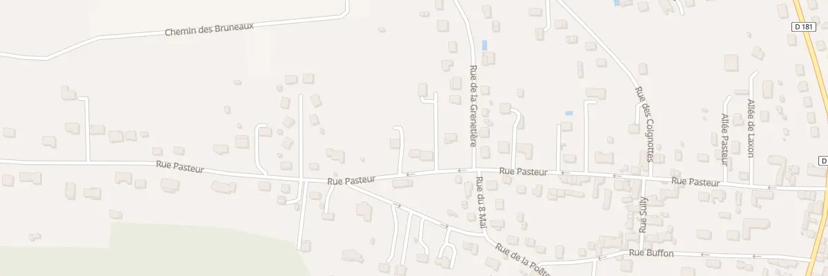 Plan du 20 Rue Pasteur à Laroche-Saint-Cydroine