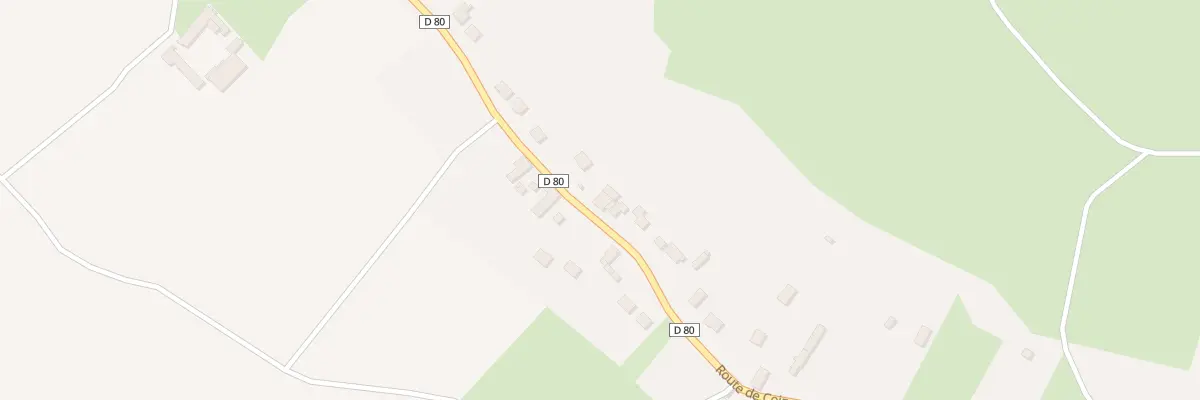 Plan du 34 Rte de Coincy à Beuvardes
