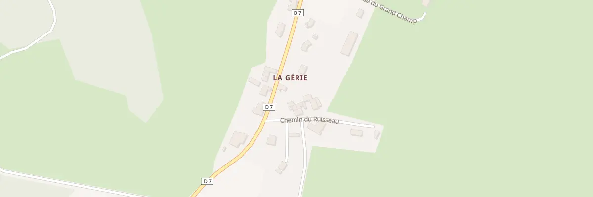 Plan du 5284 La Gerie Est à Trézioux