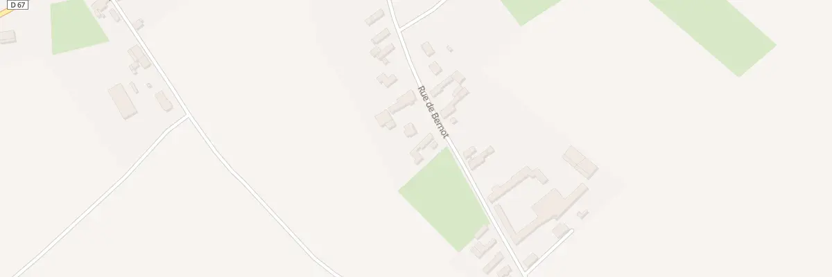 Plan du 36 Rue de Bernot à Montigny-en-Arrouaise
