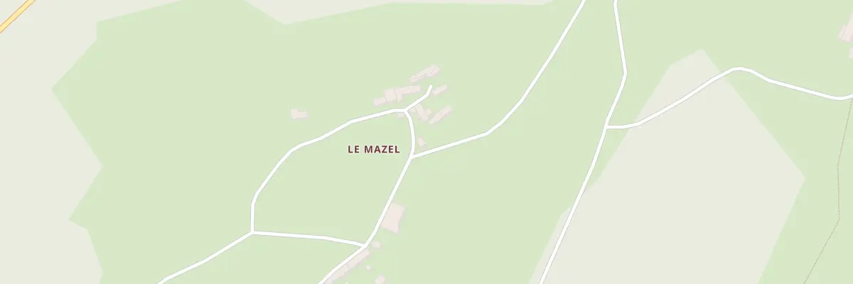 Plan du 5073 Le Mazel à Grèzes