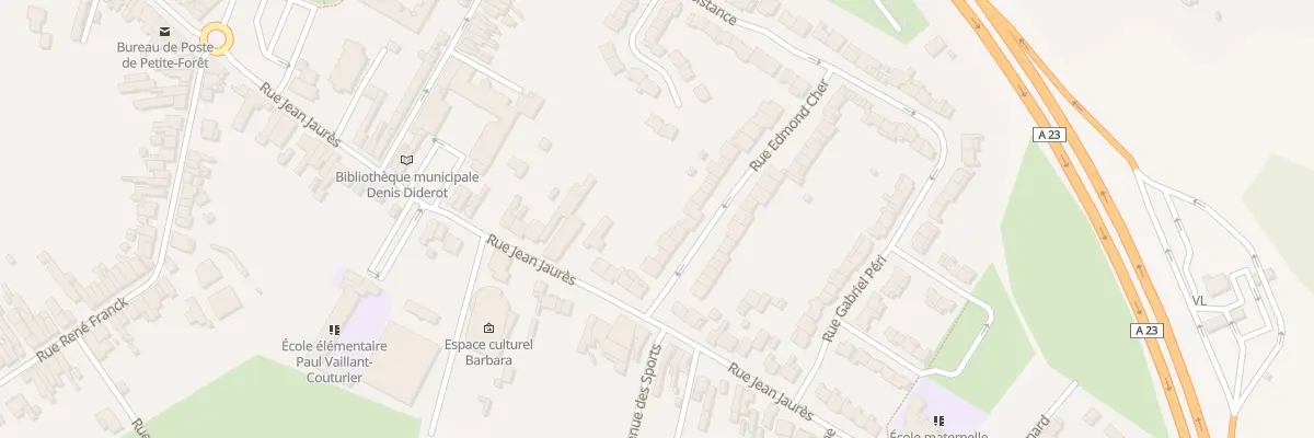 Plan du 8 Rue Edmond Cher à Petite-Forêt